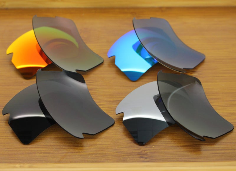 ACOMPATIBLE 4 Pair Replacement Polarized Lenses for Oakley Flak 2.0 XL Sunglasses OO9188 Pack P7 - Image 2